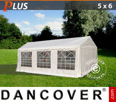 Party Tent 5x6 m PE, White