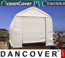 Tent 5x8x2.5x3,3 m, PVC