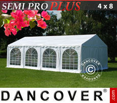 Party Tent 4x8 m PVC, White 
