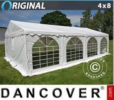 Party Tent 4x8 m PVC, White