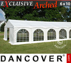 Party Tent 4x12 m White, incl. sidewalls