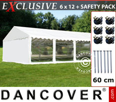 Party Tent 4x8 m PVC, 
