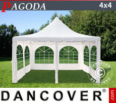 Party Tent 6x6 m, White