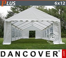 Party Tent 4x8 m PVC, Panorama, White