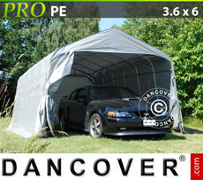 Tent  3.6x6x2.68 m grey